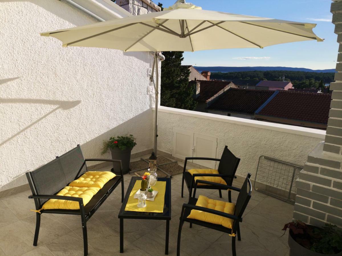 The Rooftop Apartment Punat Buitenkant foto